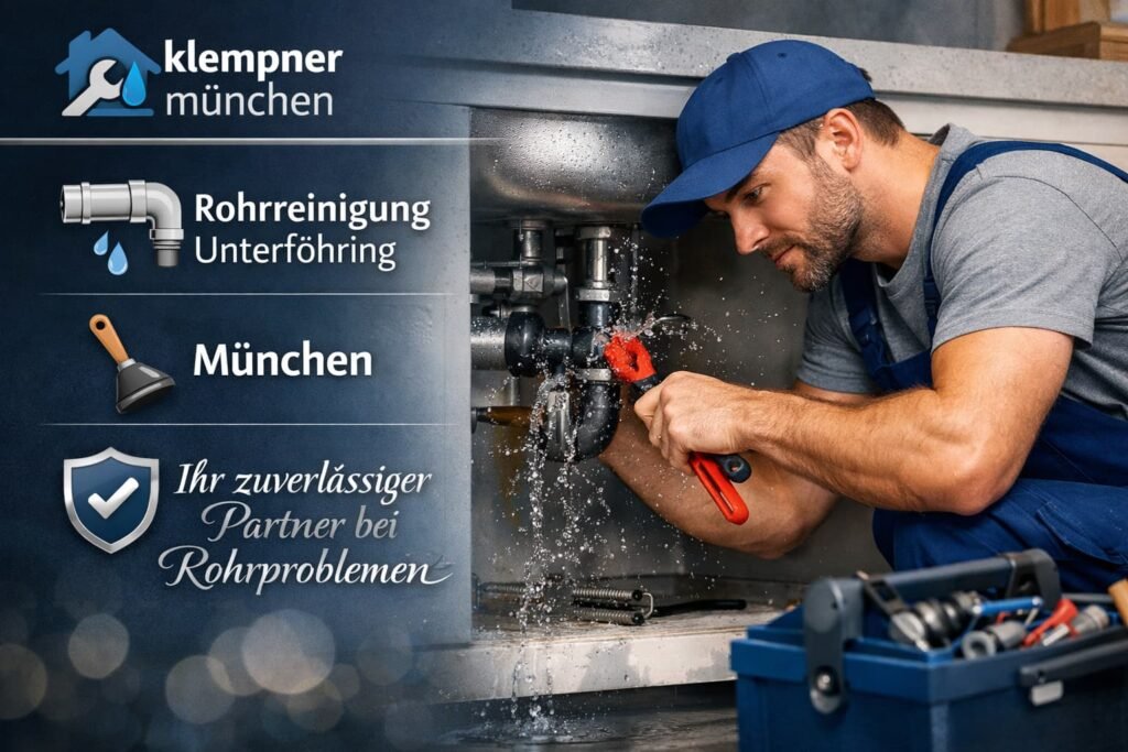 Klempner München bei Rohrreinigung in Unterföhring – zuverlässiger Service bei Rohrproblemen