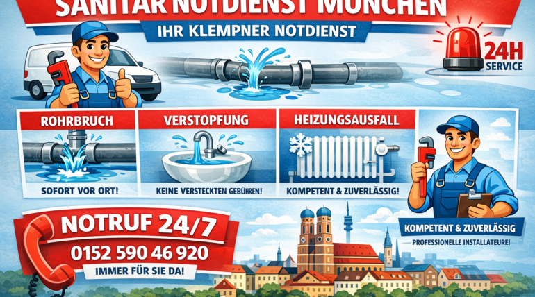 Sanitär Notdienst München Ihr Klempner Notdienst