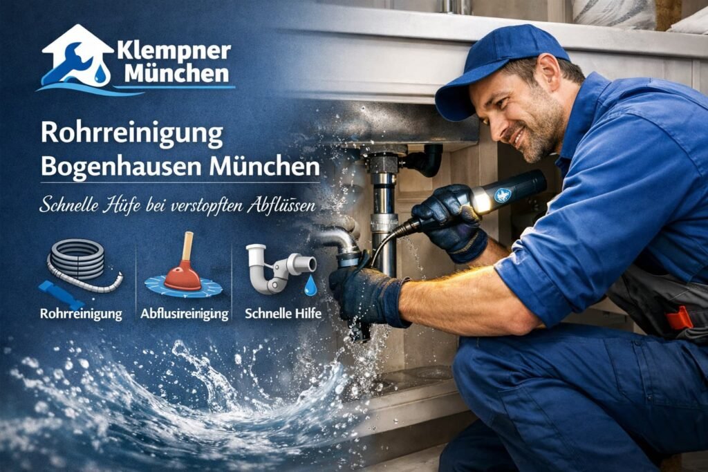 Klempner München Rohrreinigung Bogenhausen – schnelle Hilfe bei verstopften Abflüssen