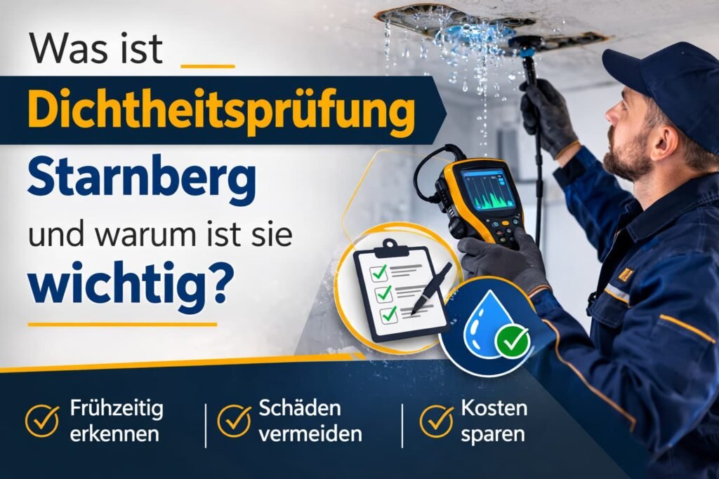 Was ist Dichtheitsprüfung Starnberg und warum ist sie wichtig? 