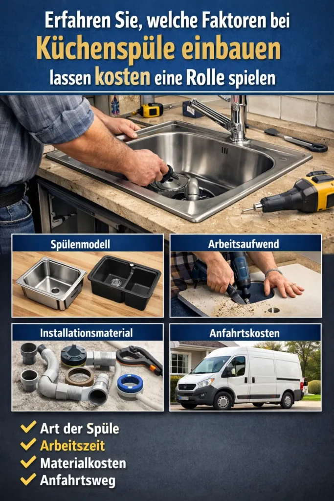 Erfahren Sie, welche Faktoren bei küchenspüle einbauen lassen kosten eine Rolle spielen