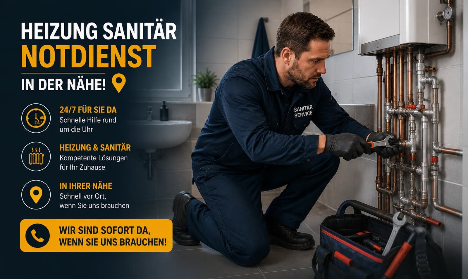 heizung sanitär notdienst in der nähe