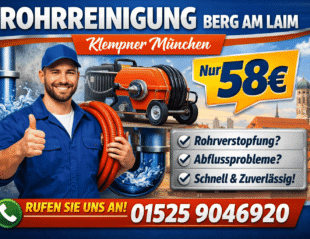 rohrreinigung berg am laim