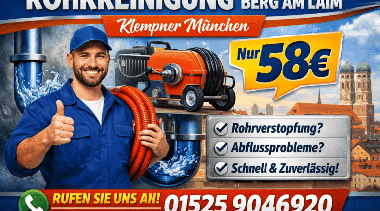 rohrreinigung berg am laim