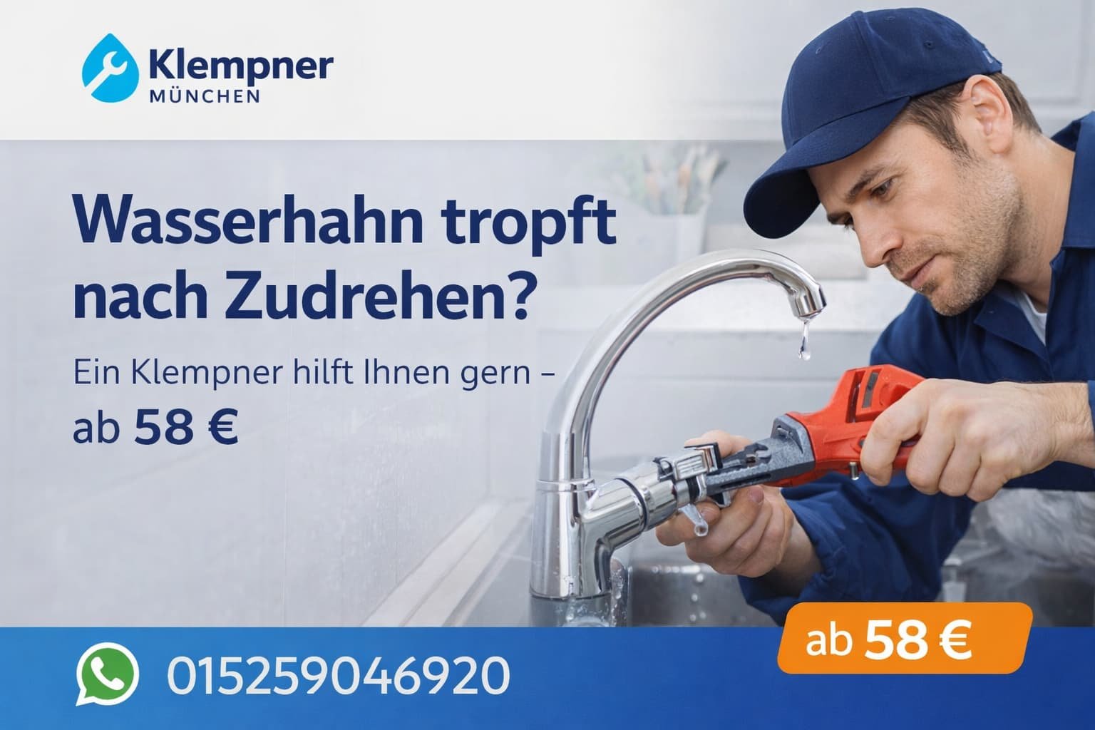 wasserhahn tropft nach zudrehen