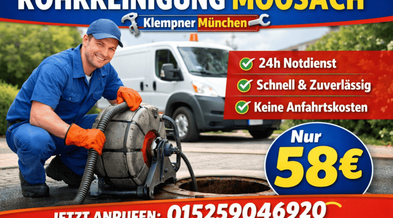 rohrreinigung moosach