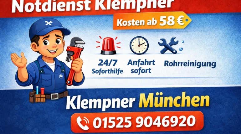 Notdienst Klempner Kosten
