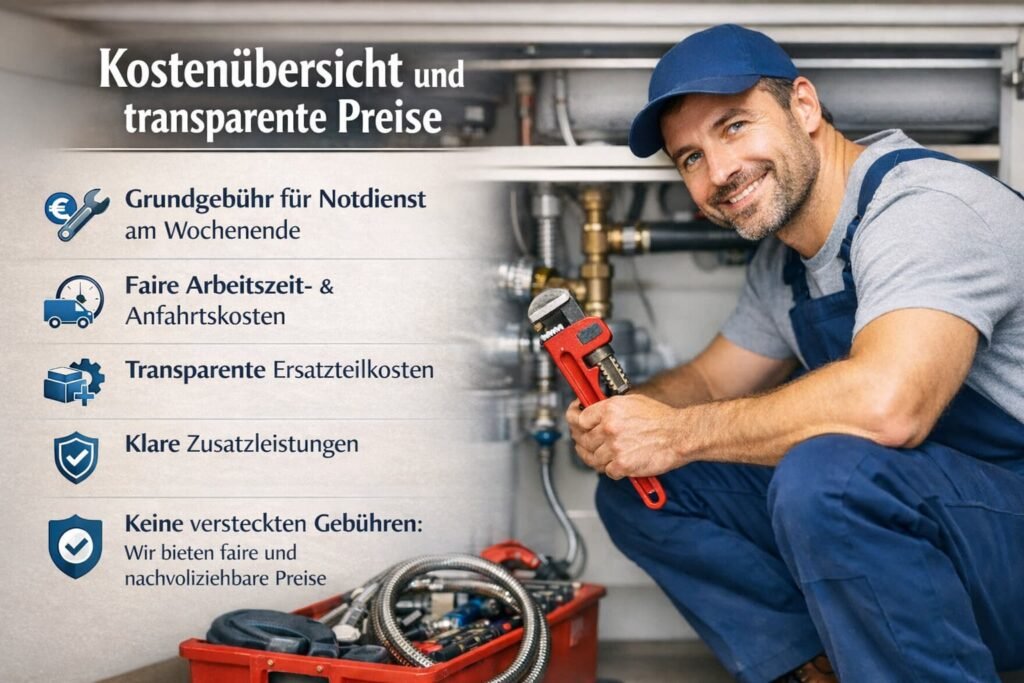 Heizung Notdienst Techniker repariert Heizung – transparente Preise und Kostenübersicht