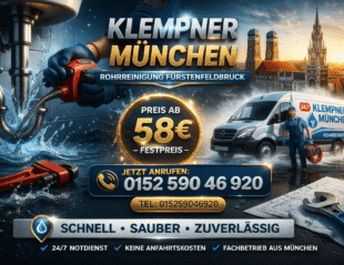 rohrreinigung fürstenfeldbruck
