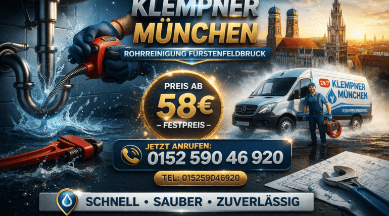 rohrreinigung fürstenfeldbruck