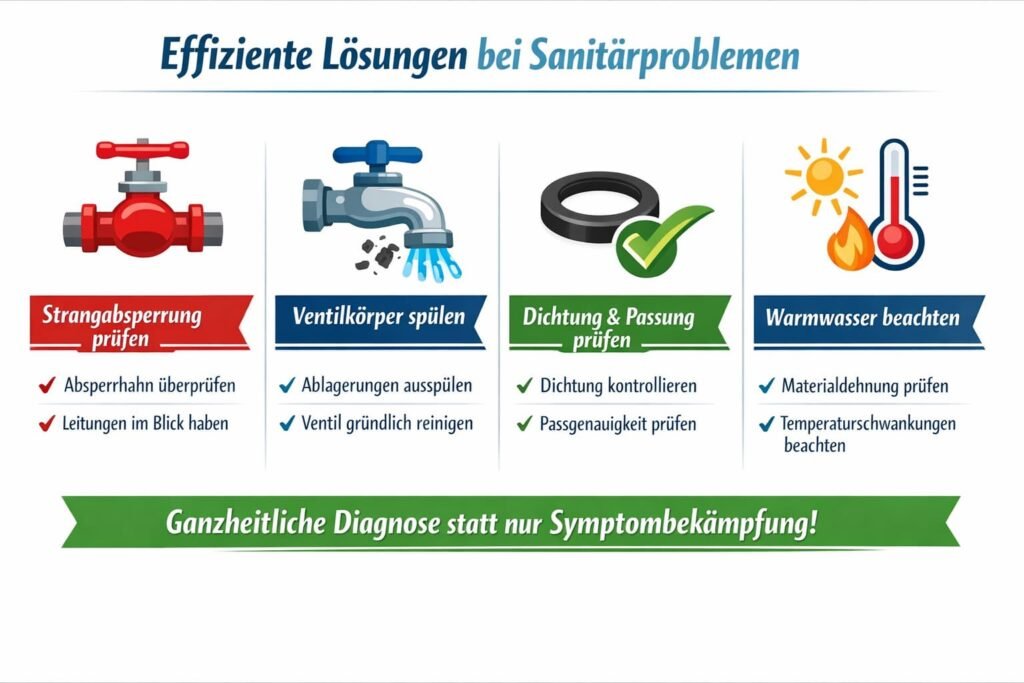 Effiziente Lösungen, wenn wasserhahn lässt sich nicht zudrehen und andere Sanitärprobleme auftreten