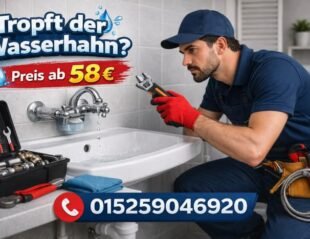 Wasserhahn tropft Zweigriffarmatur | 24/7 Service ab 58 Euro