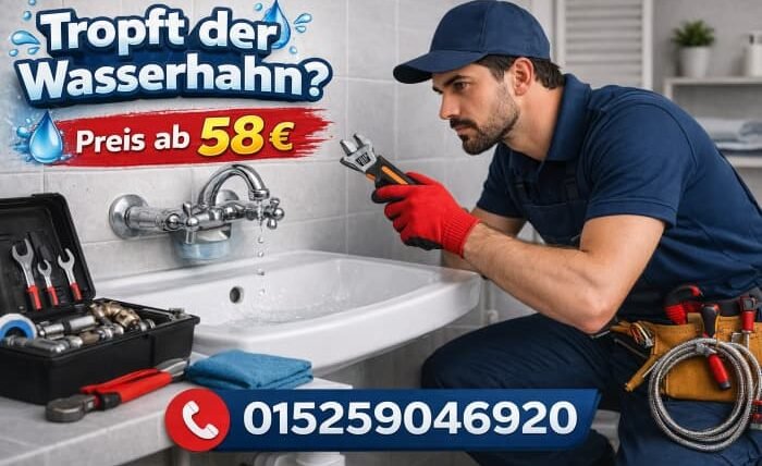 Wasserhahn tropft Zweigriffarmatur | 24/7 Service ab 58 Euro