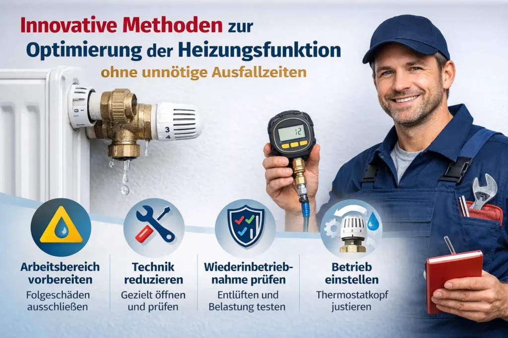 Innovative Methoden zur Optimierung der Heizungsfunktion ohne unnötige Ausfallzeiten