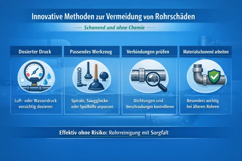 Innovative Methoden zur Vermeidung von Rohrschäden