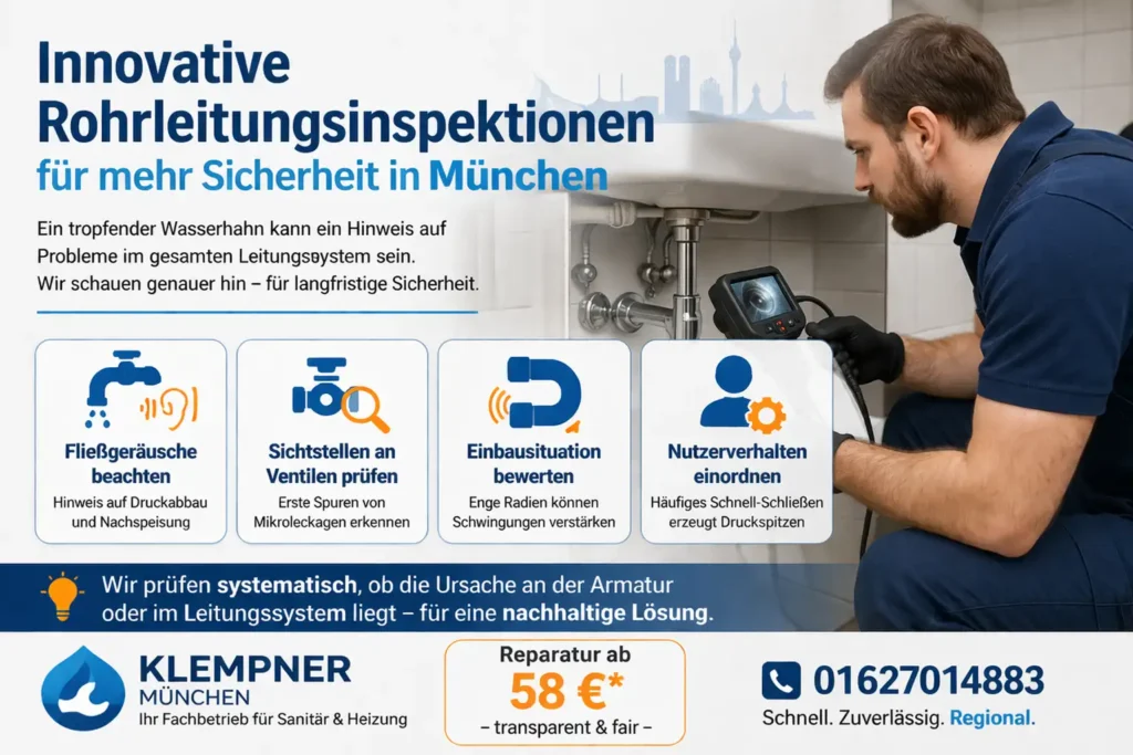 Innovative Rohrleitungsinspektionen für mehr Sicherheit in München