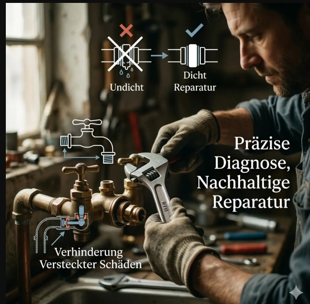 Wasserhahn reparieren zweigriffarmatur