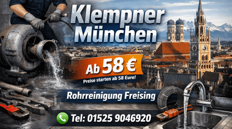 rohrreinigung freising