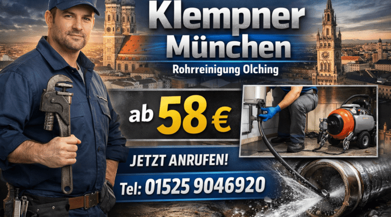 rohrreinigung olching
