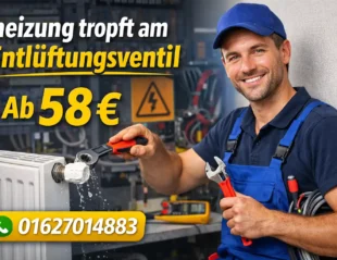heizung tropft am entlüftungsventil