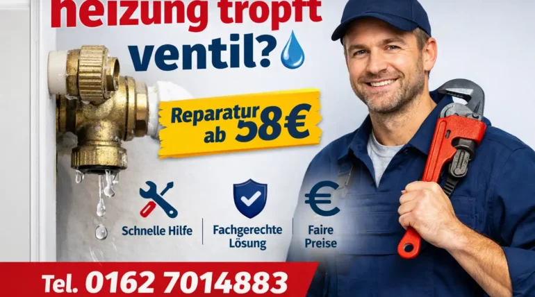 heizung tropft ventil