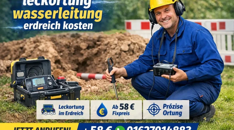 leckortung wasserleitung erdreich kosten