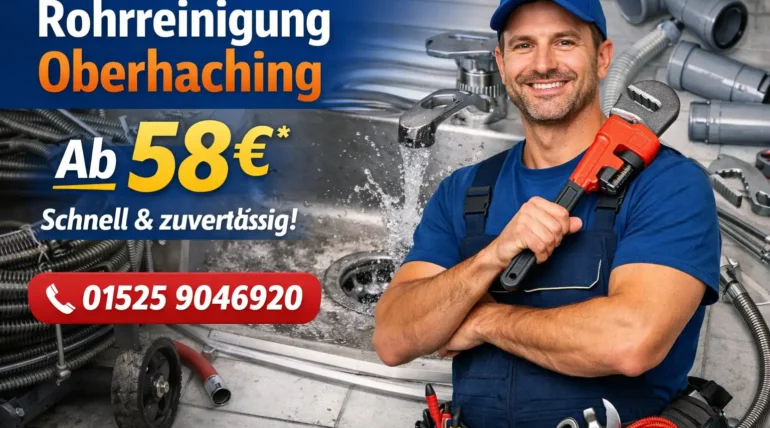 rohrreinigung oberhaching