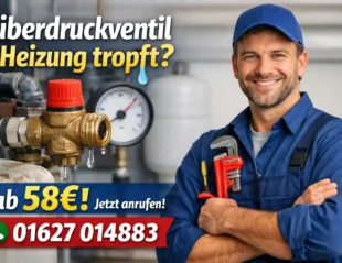 überdruckventil heizung tropft
