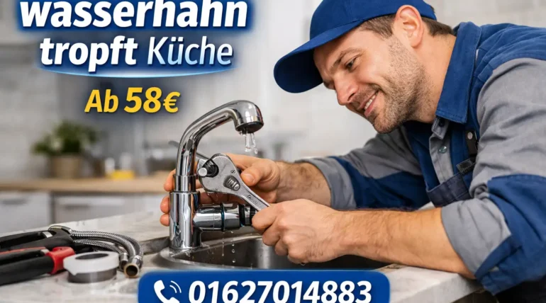wasserhahn tropft küche