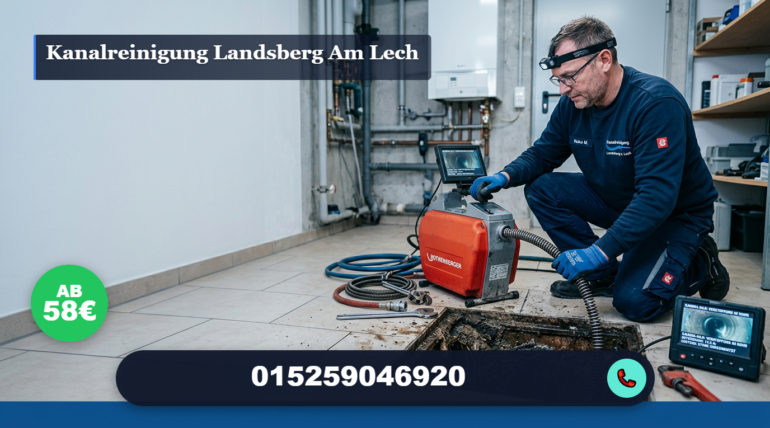 kanalreinigung landsberg am lech
