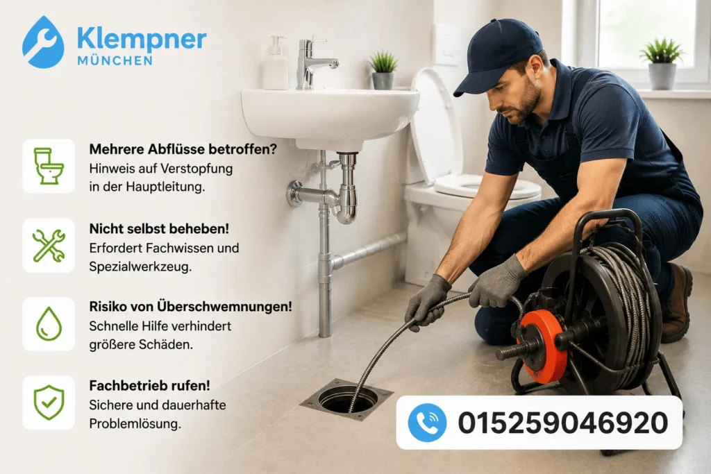 Klempner Trick Bei Verstopften Abfluss