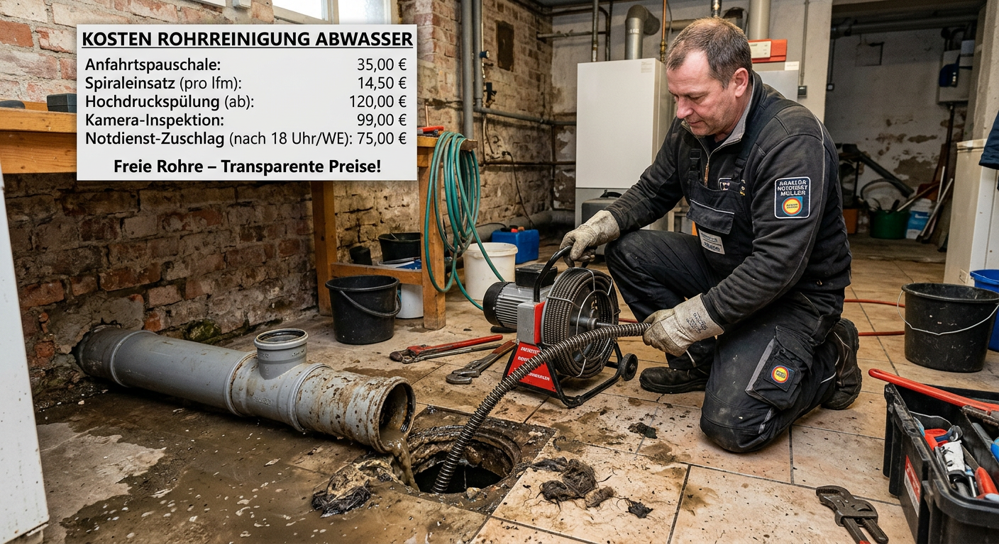 kosten rohrreinigung abwasser kosten rohrreinigung abwasser