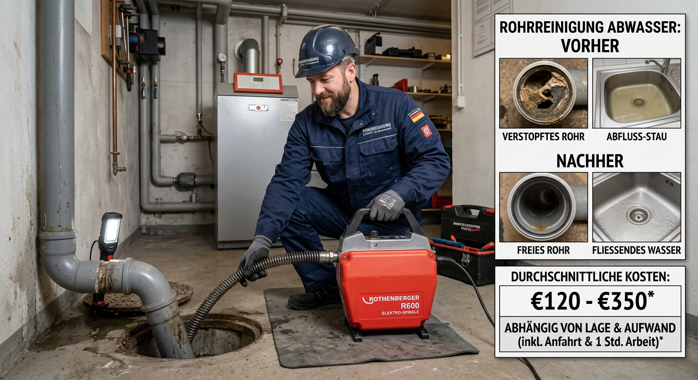 kosten rohrreinigung abwasser kosten rohrreinigung abwasser