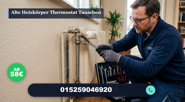 alte heizkörper thermostat tauschen