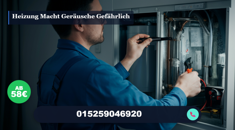 heizung macht geräusche gefährlich