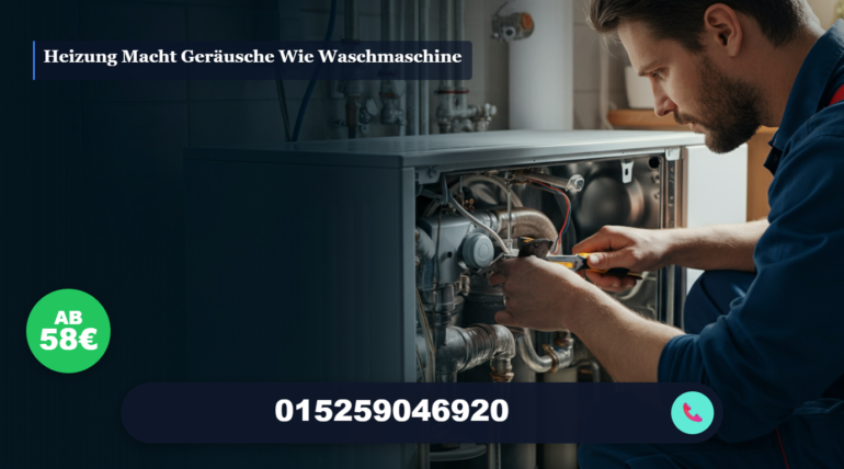 heizung macht geräusche wie waschmaschine