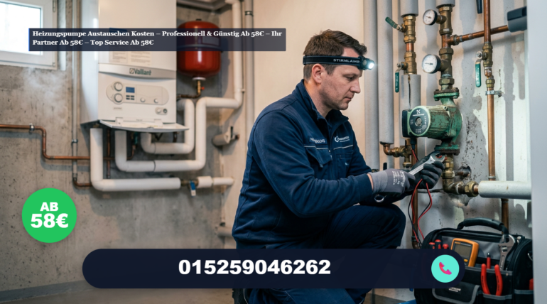 Heizungspumpe austauschen kosten – Professionell & Günstig ab 58€ – Ihr Partner ab 58€ – Top Service ab 58€