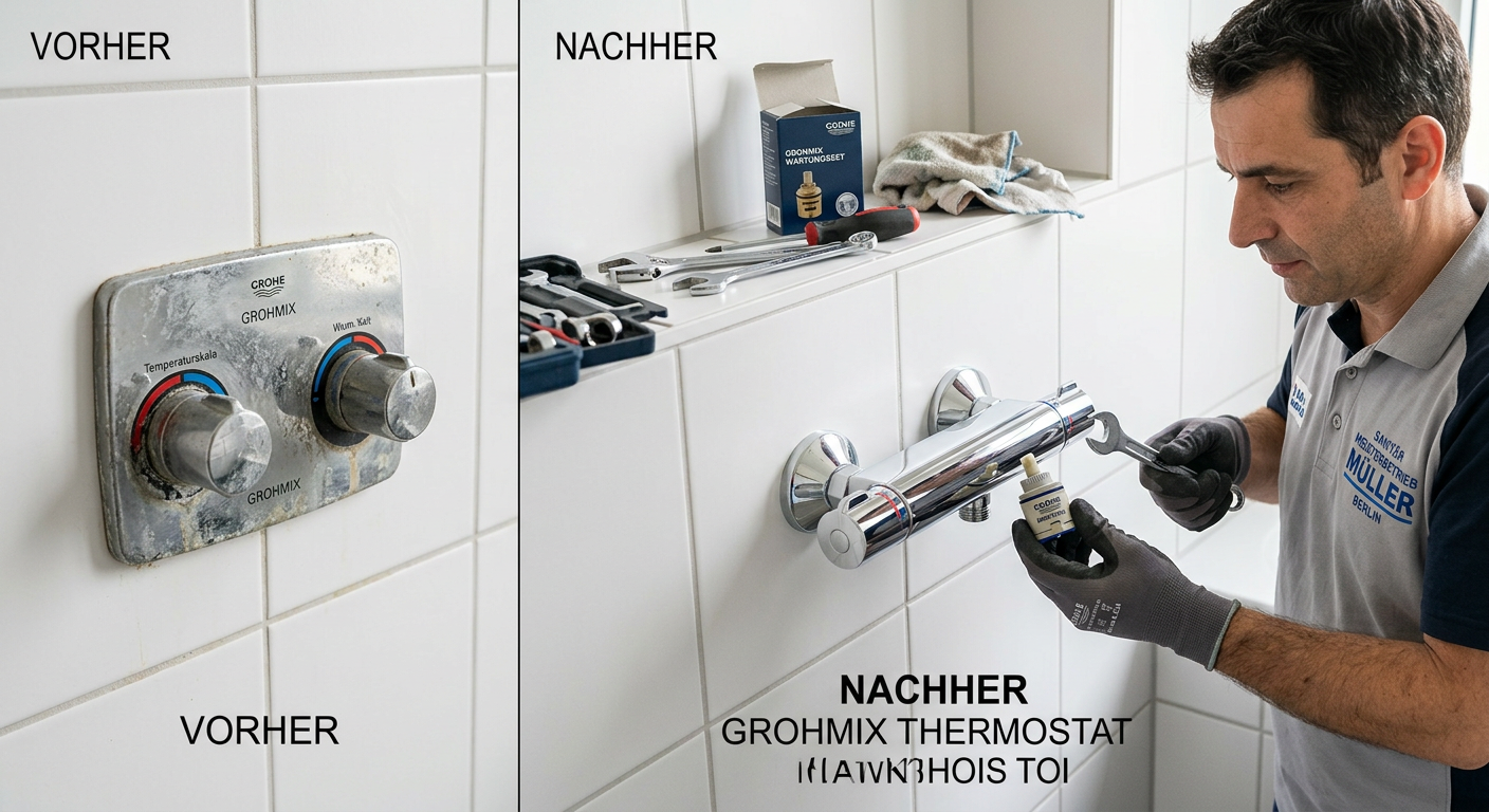 grohmix thermostat reparieren