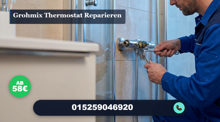 grohmix thermostat reparieren