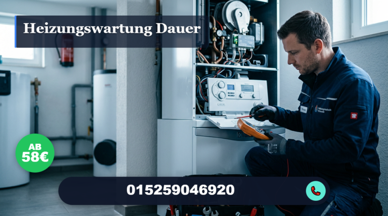 heizungswartung dauer