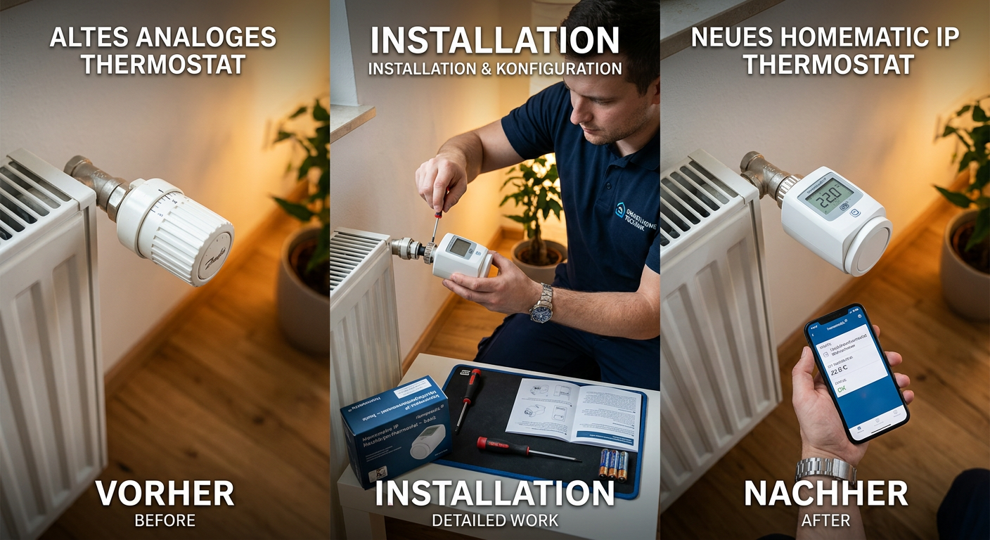 homematic ip thermostat installieren homematic ip thermostat installieren