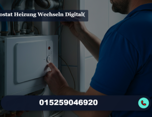 thermostat heizung wechseln digital(