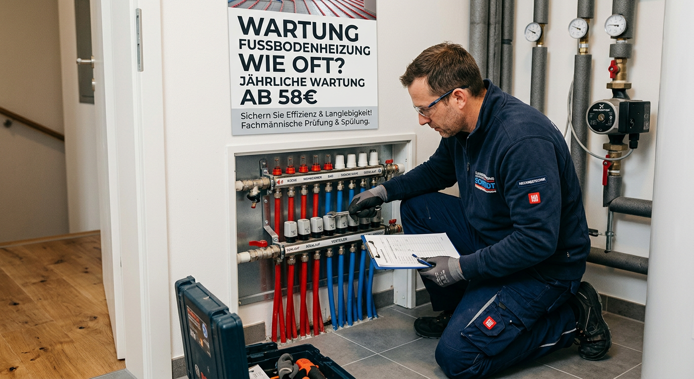 Wartung fußbodenheizung wie oft – Jährliche Wartung ab 58€ Wartung fußbodenheizung wie oft – Jährliche Wartung ab 58€