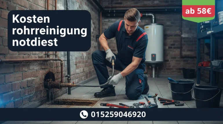 kosten rohrreinigung notdienst