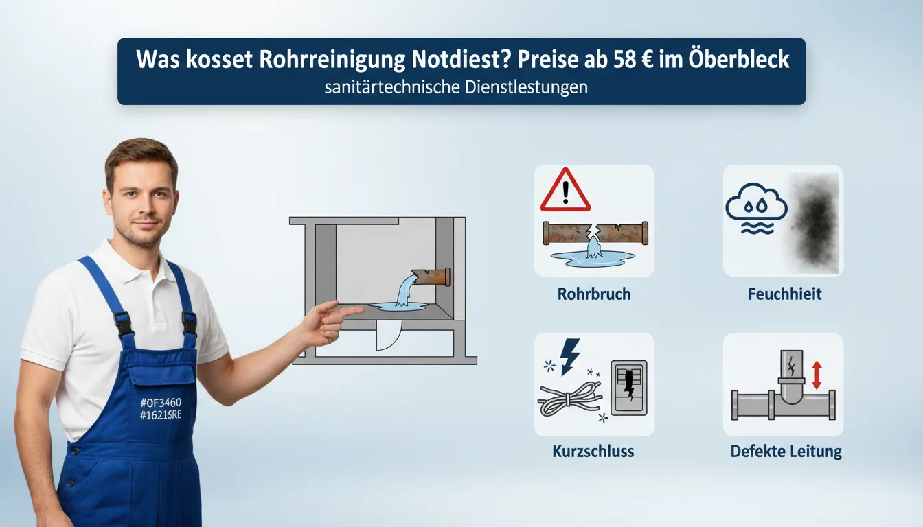 kosten rohrreinigung notdienst – Problem