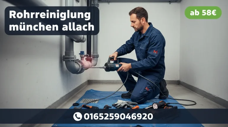 rohrreinigung münchen allach