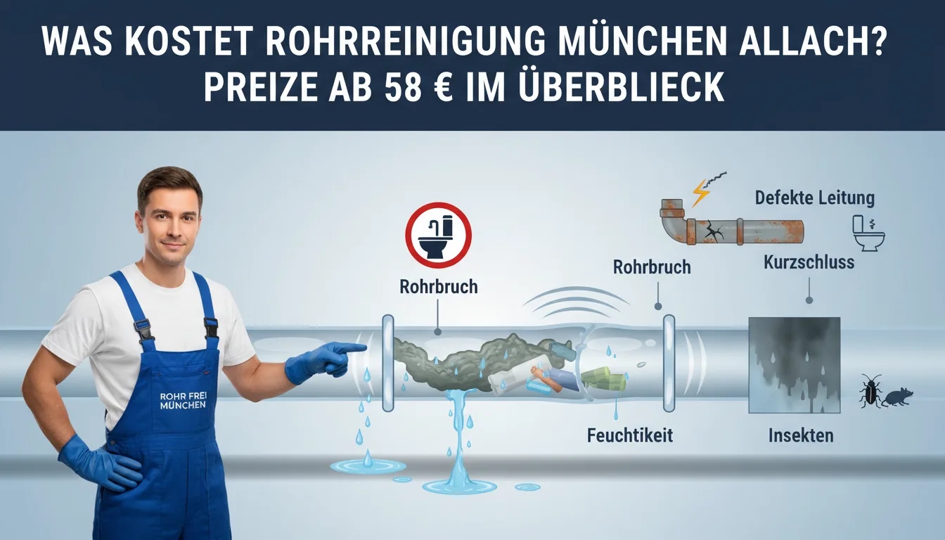 rohrreinigung münchen allach – Problem