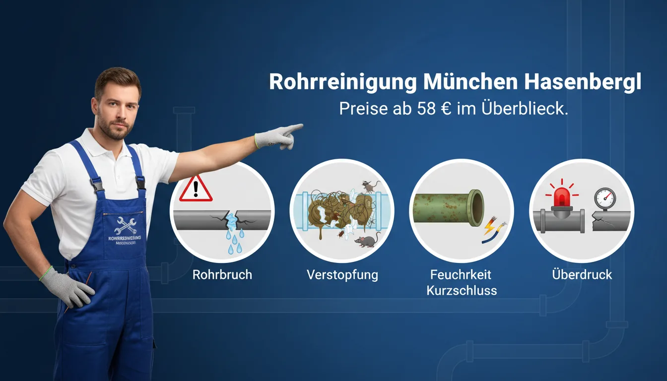 rohrreinigung münchen hasenbergl – Problem