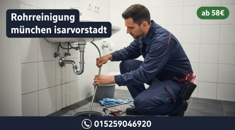 rohrreinigung münchen isarvorstadt