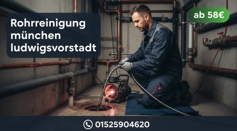 rohrreinigung münchen ludwigsvorstadt